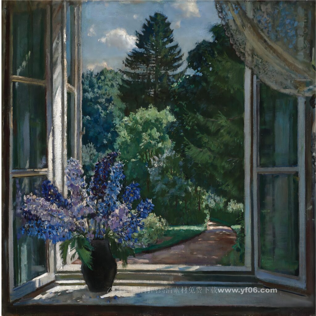 003-STILL LIFE OF LILACS_010204