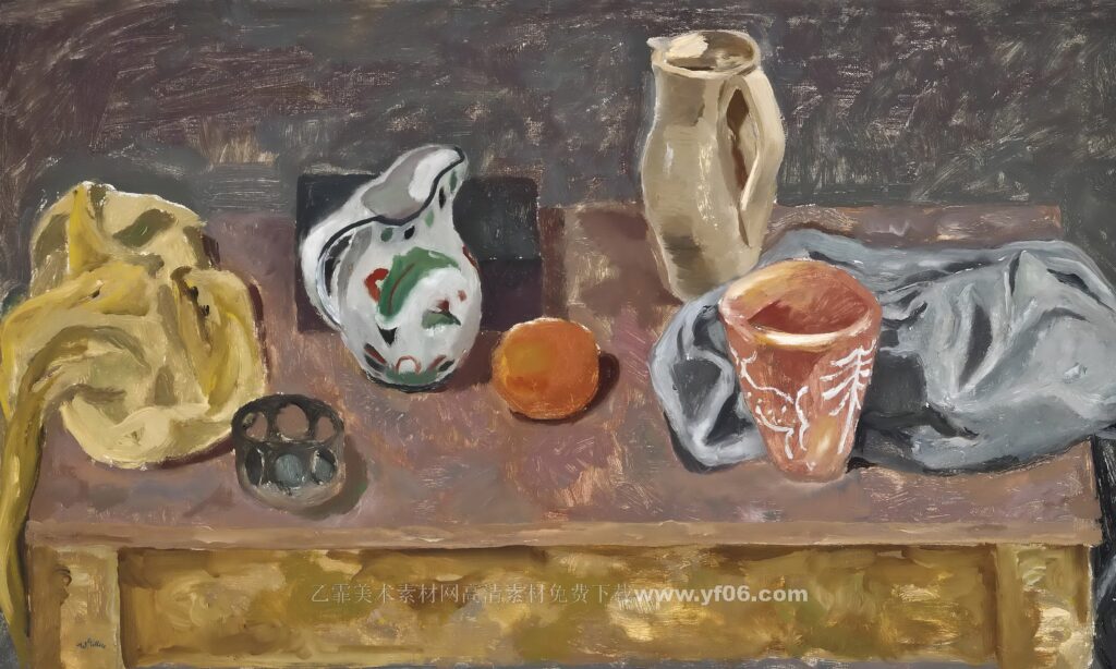 5p威廉·乔治·吉利斯装饰画油画素材打印高清图免费下载鲜花静物二-乙霏美术素材网