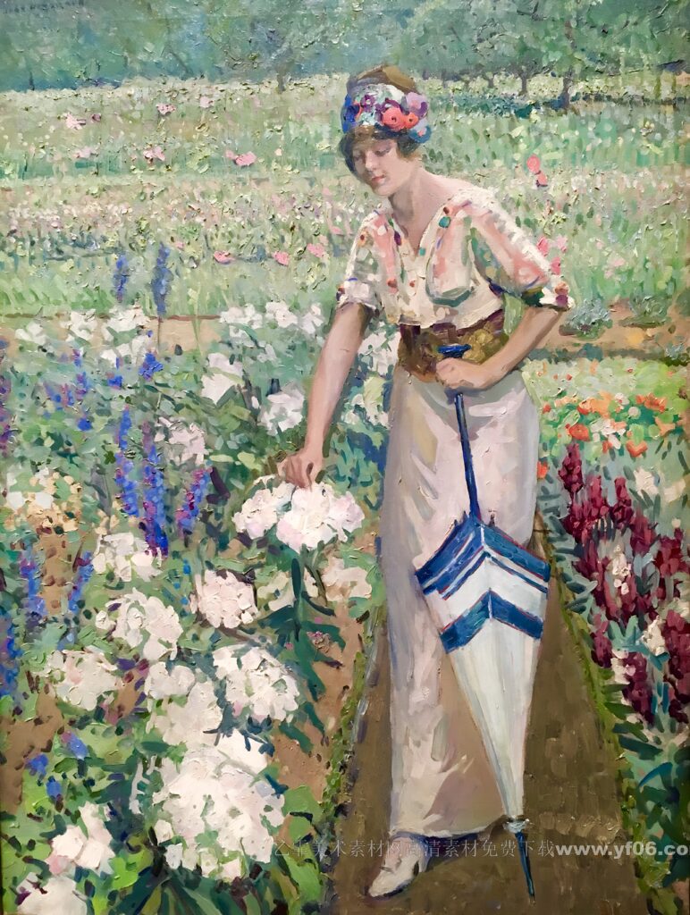 3p简·彼得森Jane Peterson油画装饰画打印高清素材图下载人物一-乙霏美术素材网