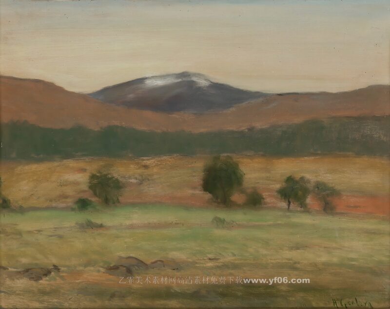 4p安东·亨伯格风景高清油画素材免费下载八-乙霏美术素材网