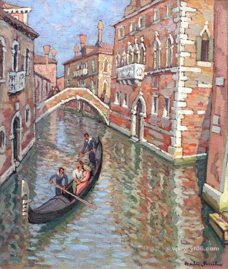 5p雅克·马丁·费里雷斯油画装饰画高清打印素材图下载风景二-乙霏美术素材网