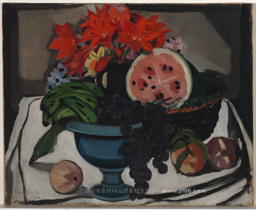 4p玛格丽特·普雷斯顿油画装饰画高清打印图下载十一-乙霏美术素材网