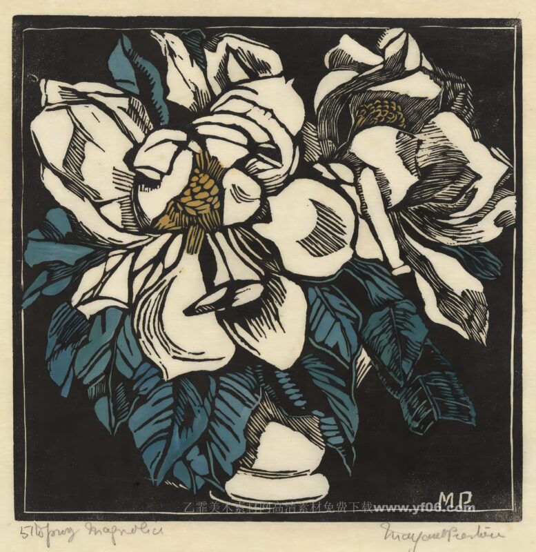 4p玛格丽特·普雷斯顿油画装饰画高清打印图下载十-乙霏美术素材网