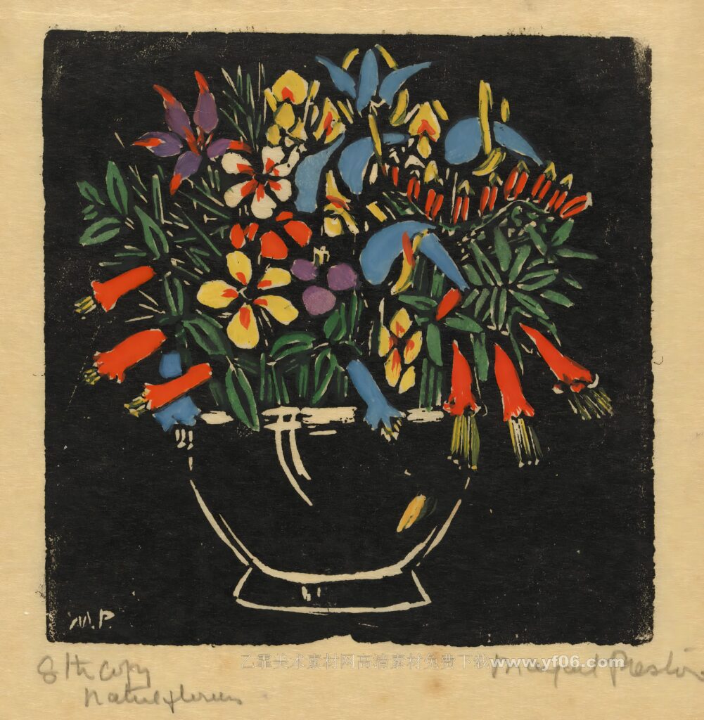 4p玛格丽特·普雷斯顿油画装饰画高清打印图下载七-乙霏美术素材网