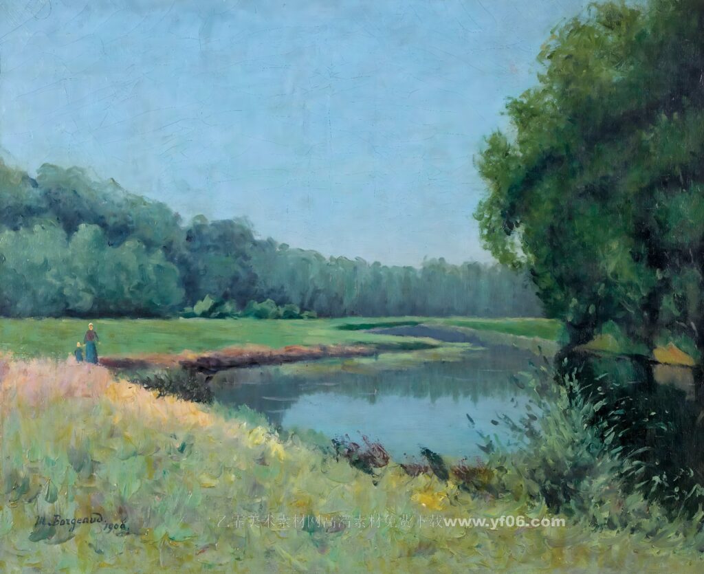 6p马里乌斯·波格奥多油画装饰画高清打印图下载三-乙霏美术素材网