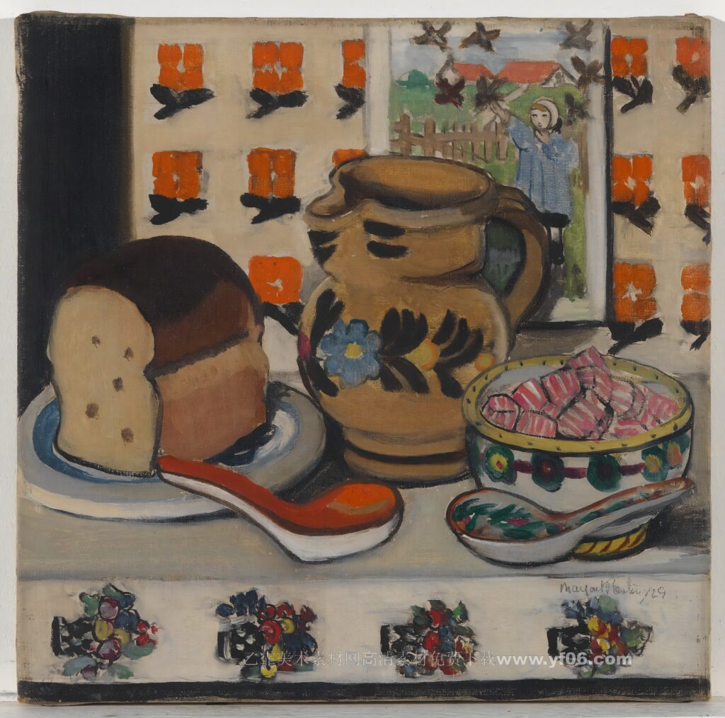 4p玛格丽特·普雷斯顿油画装饰画高清打印图下载十-乙霏美术素材网