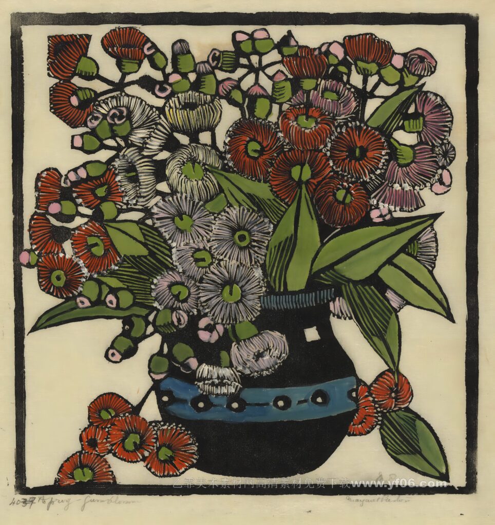 4p玛格丽特·普雷斯顿油画装饰画高清打印图下载九-乙霏美术素材网