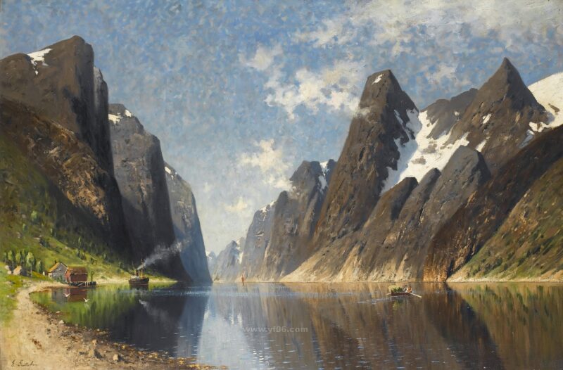 10p风景油画装饰画高清打印图下载七-乙霏美术素材网