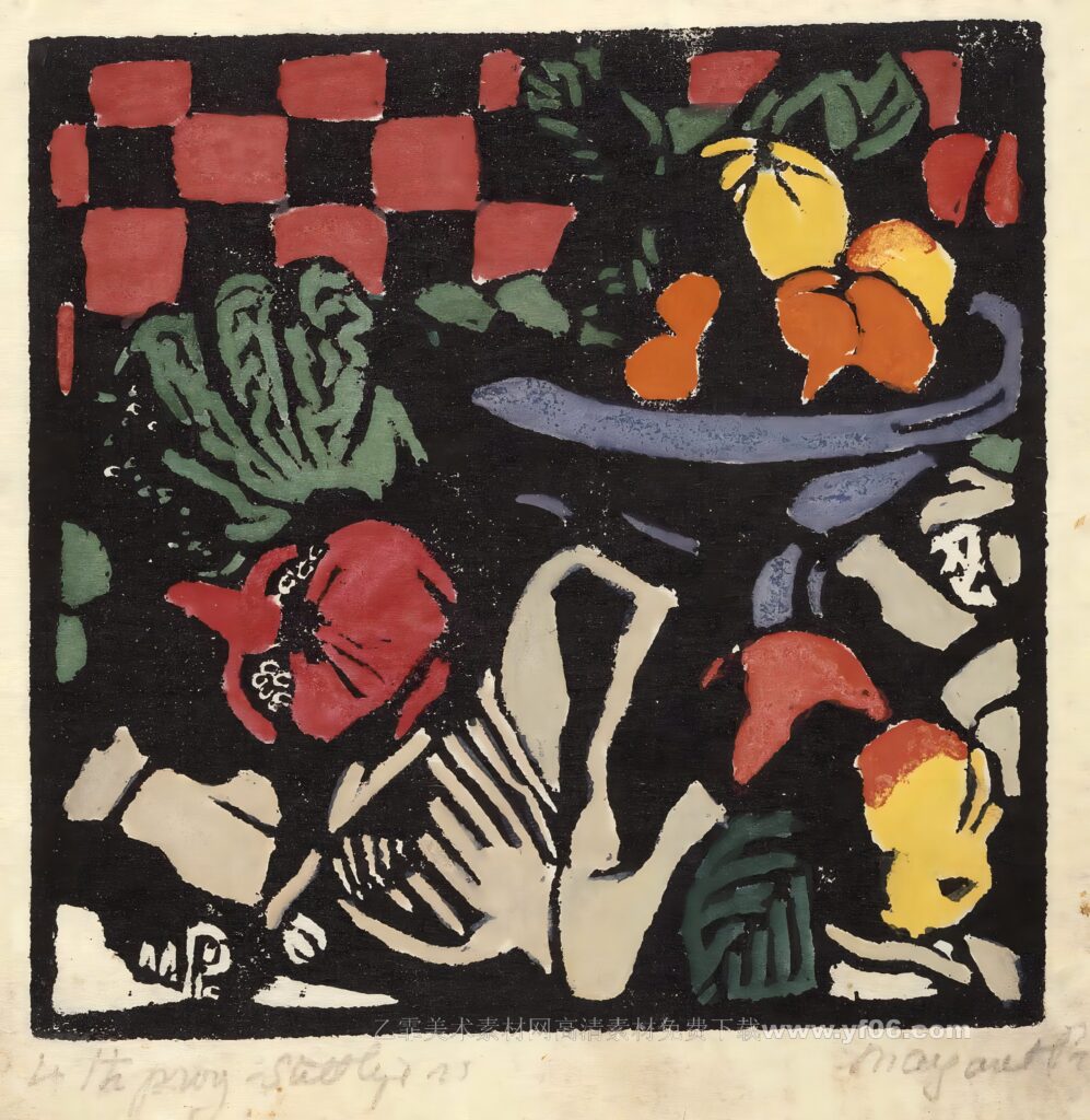 4p玛格丽特·普雷斯顿油画装饰画高清打印图下载五-乙霏美术素材网