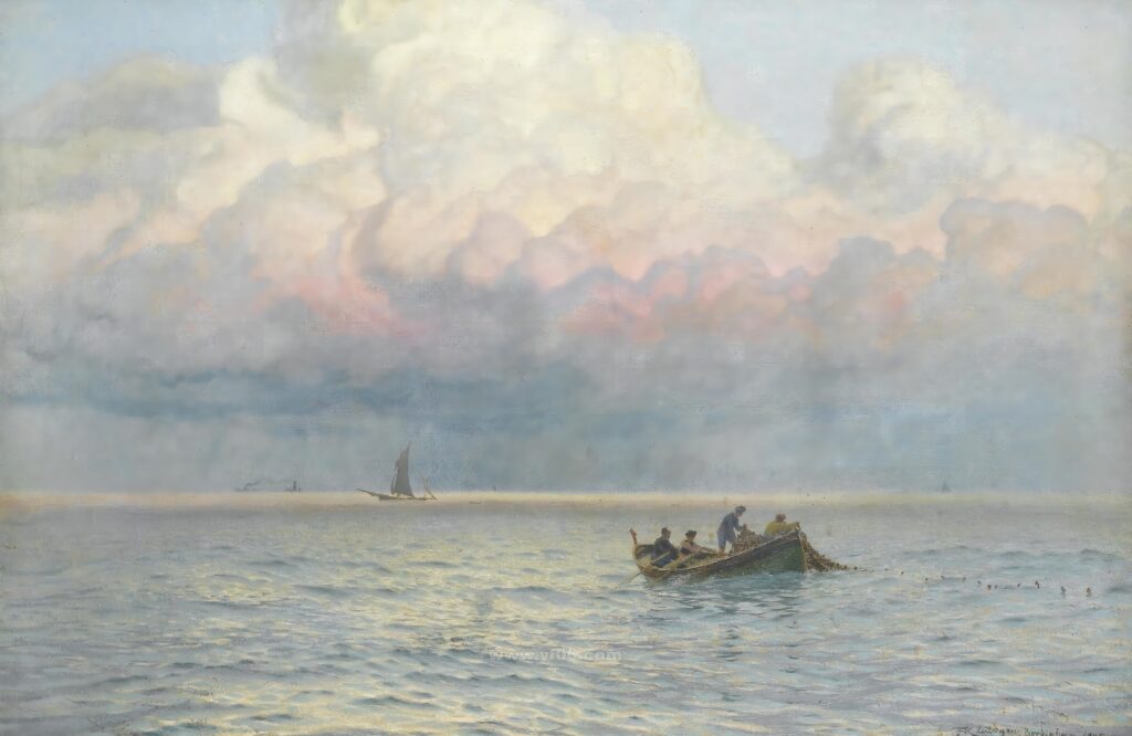 10p风景油画装饰画高清打印图下载八-乙霏美术素材网