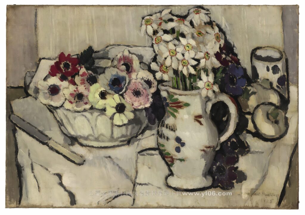 5p玛格丽特·普雷斯顿油画装饰画高清打印图下载十三-乙霏美术素材网