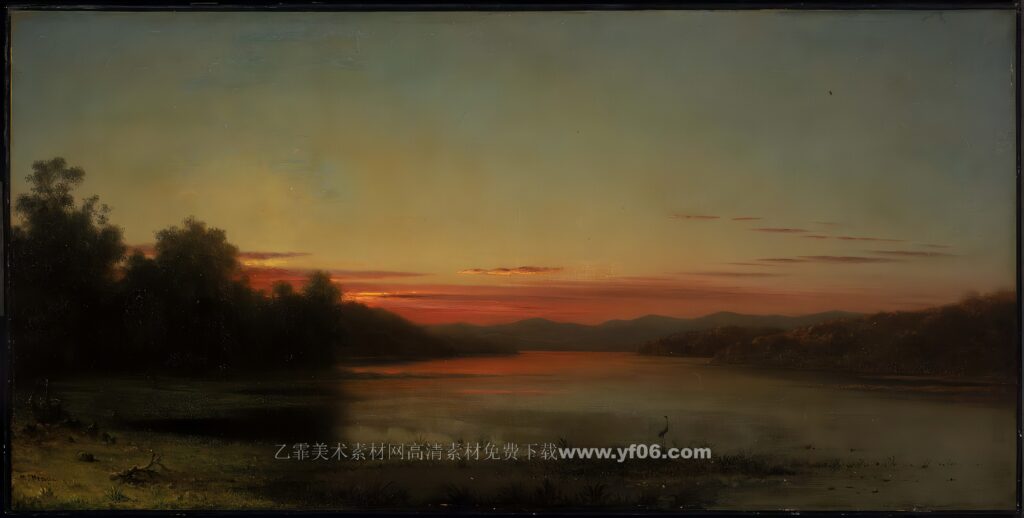 马丁赫德油画素材高清图下载风景二-乙霏美术素材网