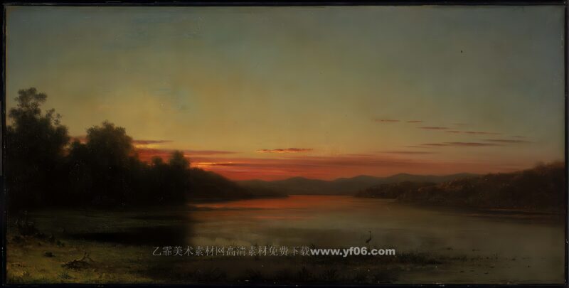 马丁赫德油画素材高清图下载风景二-乙霏美术素材网