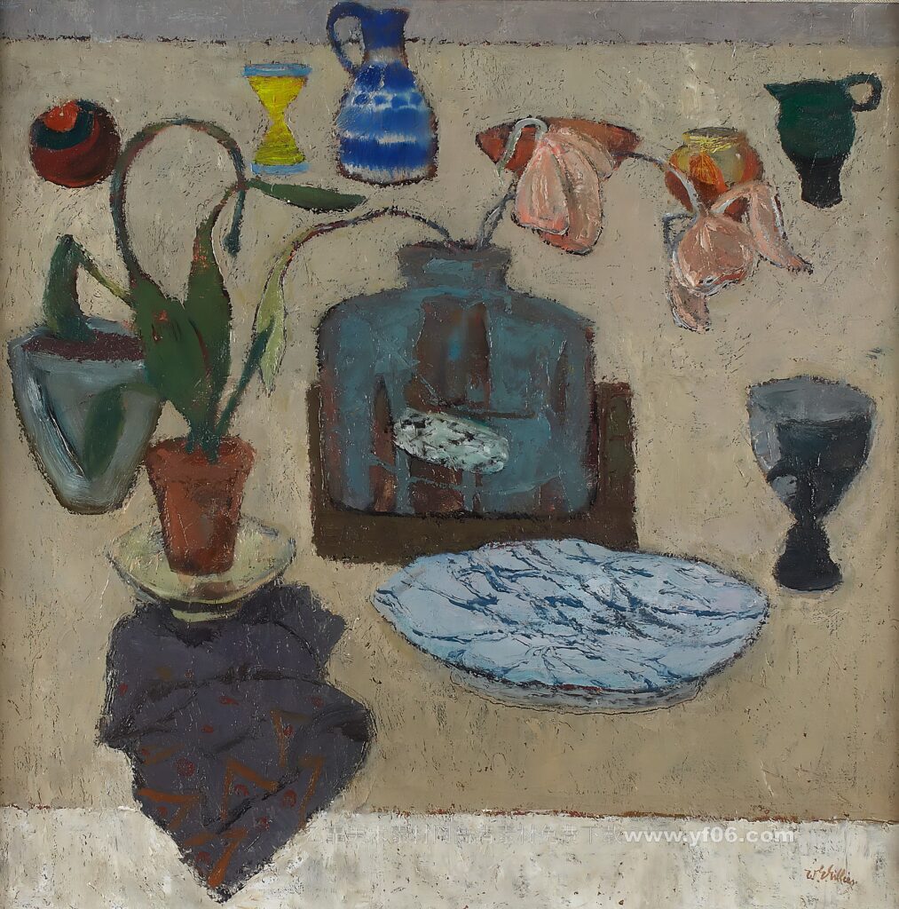 5p威廉·乔治·吉利斯装饰画油画素材打印高清图免费下载鲜花静物二-乙霏美术素材网