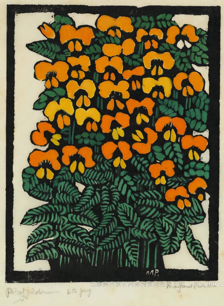 4p玛格丽特·普雷斯顿油画装饰画高清打印图下载六-乙霏美术素材网