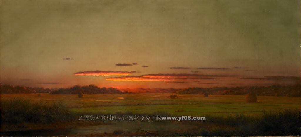 马丁赫德油画素材高清图下载风景三-乙霏美术素材网