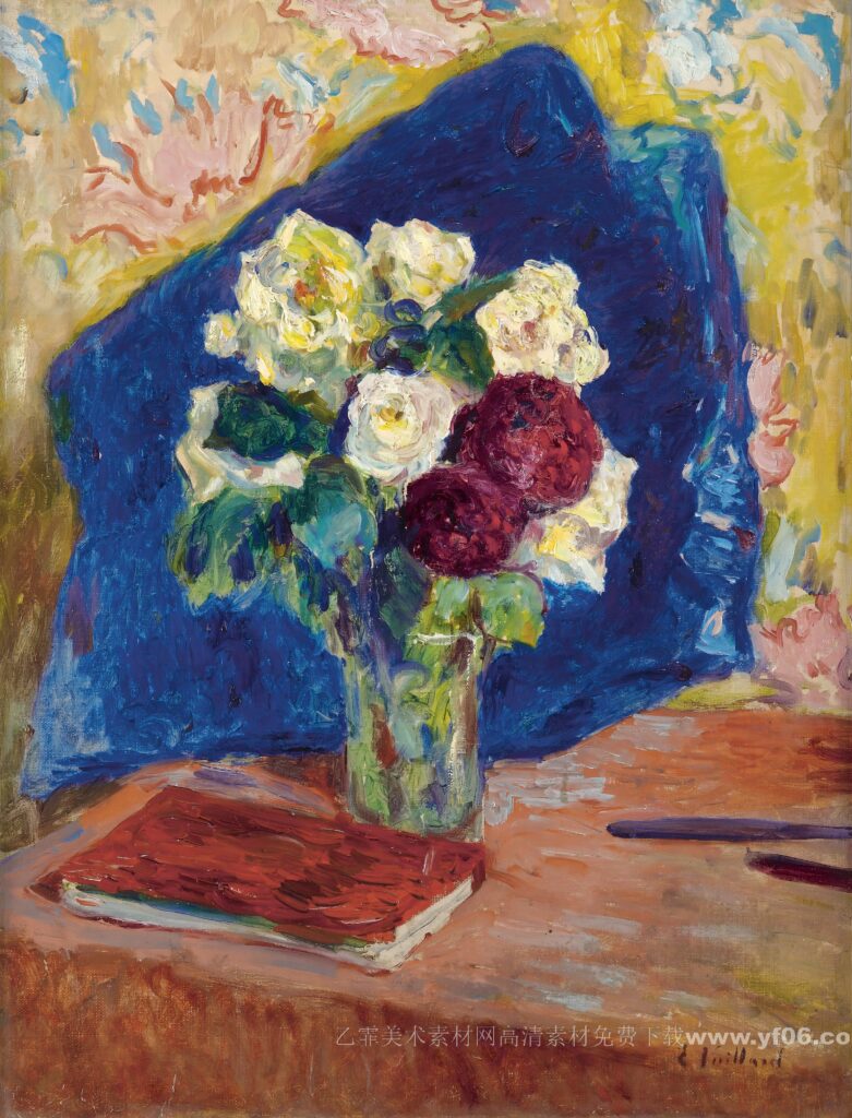 063EDOUARD VUILLARD-LE BOUQUET ET LE LIVRE_031209