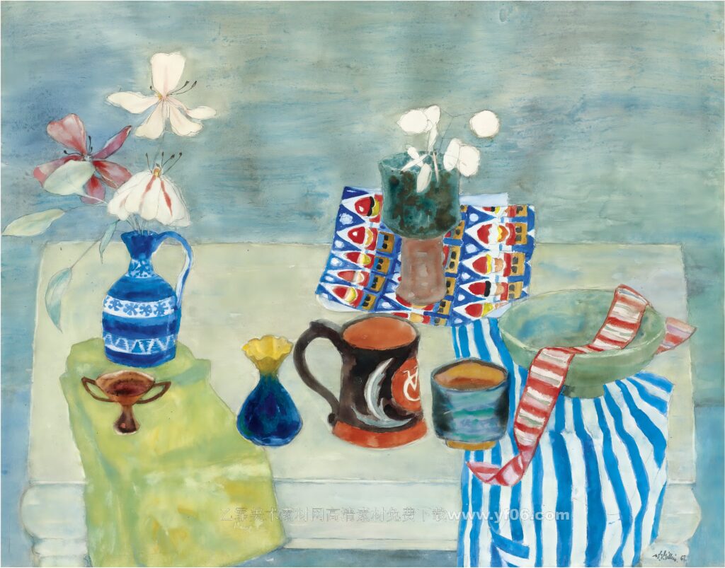 5p威廉·乔治·吉利斯装饰画油画素材打印高清图免费下载鲜花静物二-乙霏美术素材网