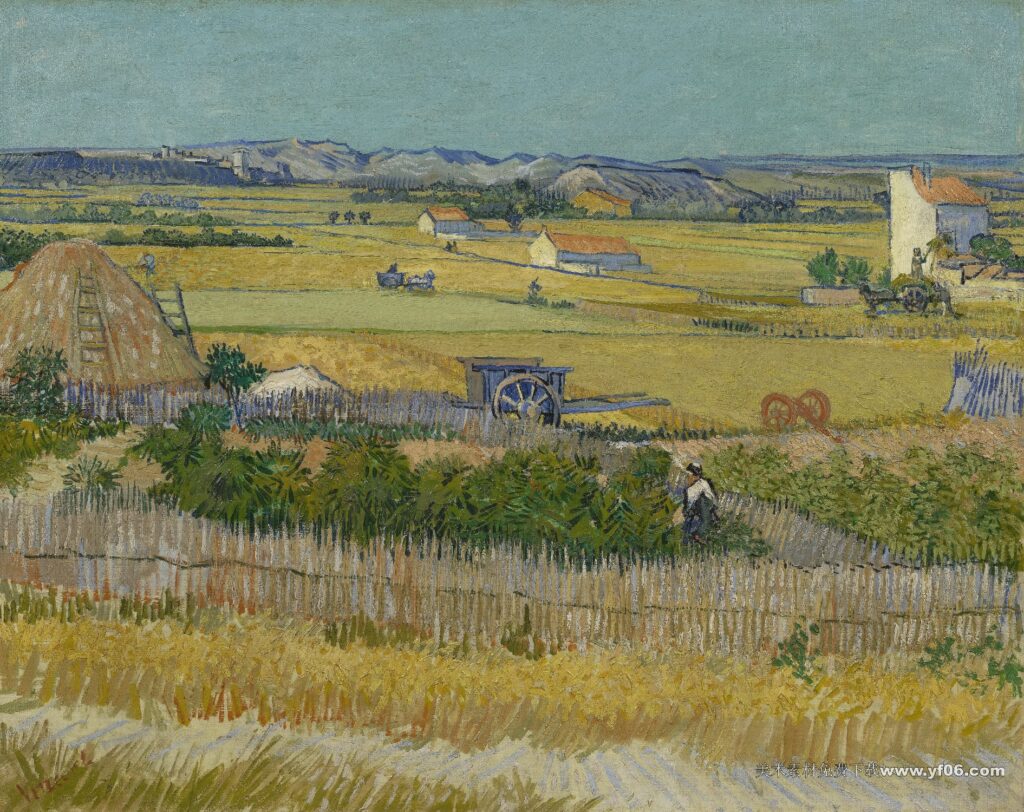 070 梵高 Harvest