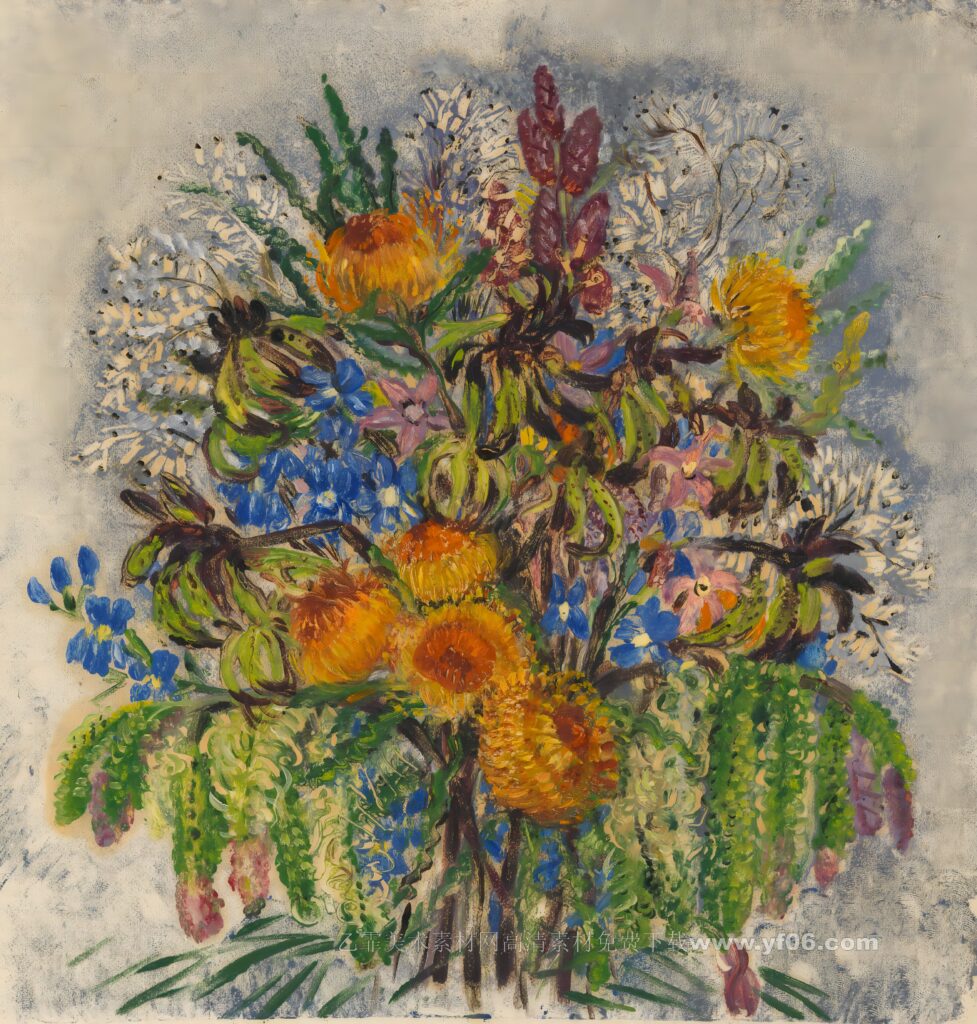 5p玛格丽特·普雷斯顿油画装饰画高清打印图下载十三-乙霏美术素材网