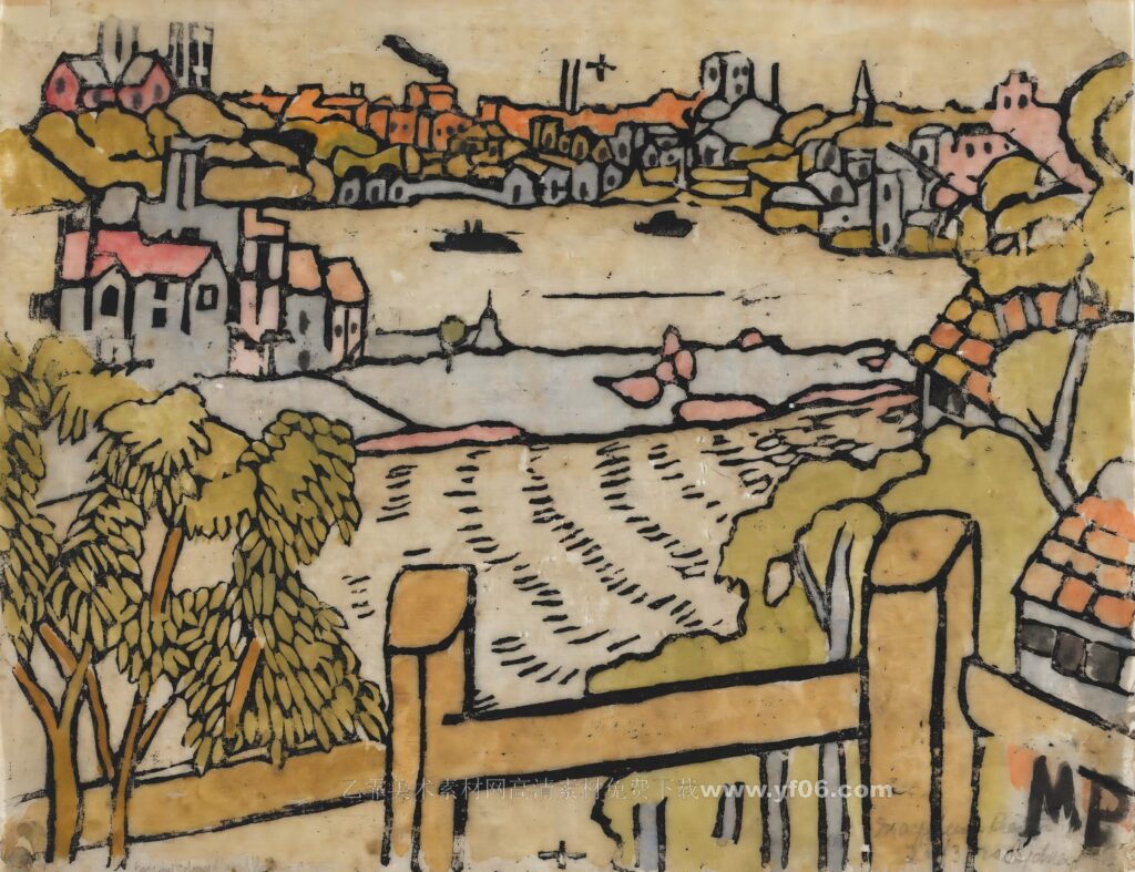 4p玛格丽特·普雷斯顿油画装饰画高清打印图下载十二-乙霏美术素材网