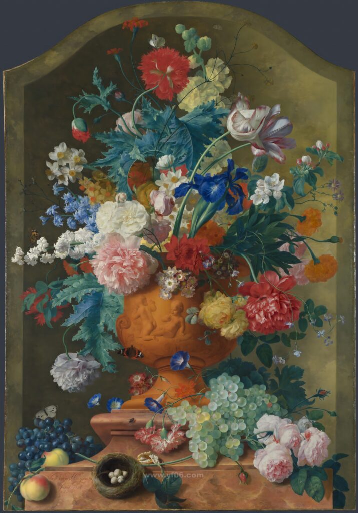 10p古典鲜花静物油画合集⑨-乙霏美术素材网