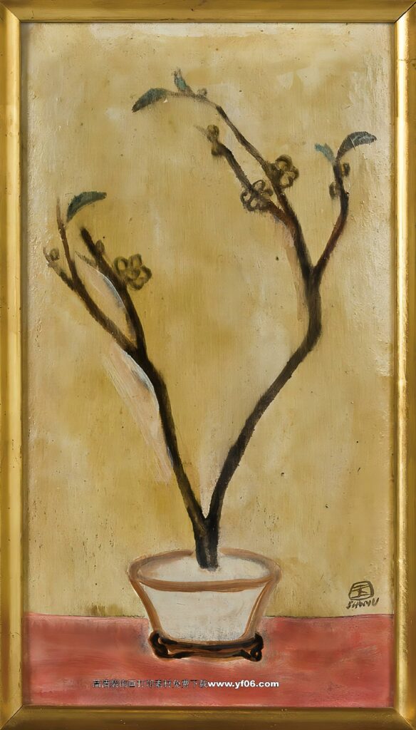 常玉高清素材免费下载83-乙霏美术素材网