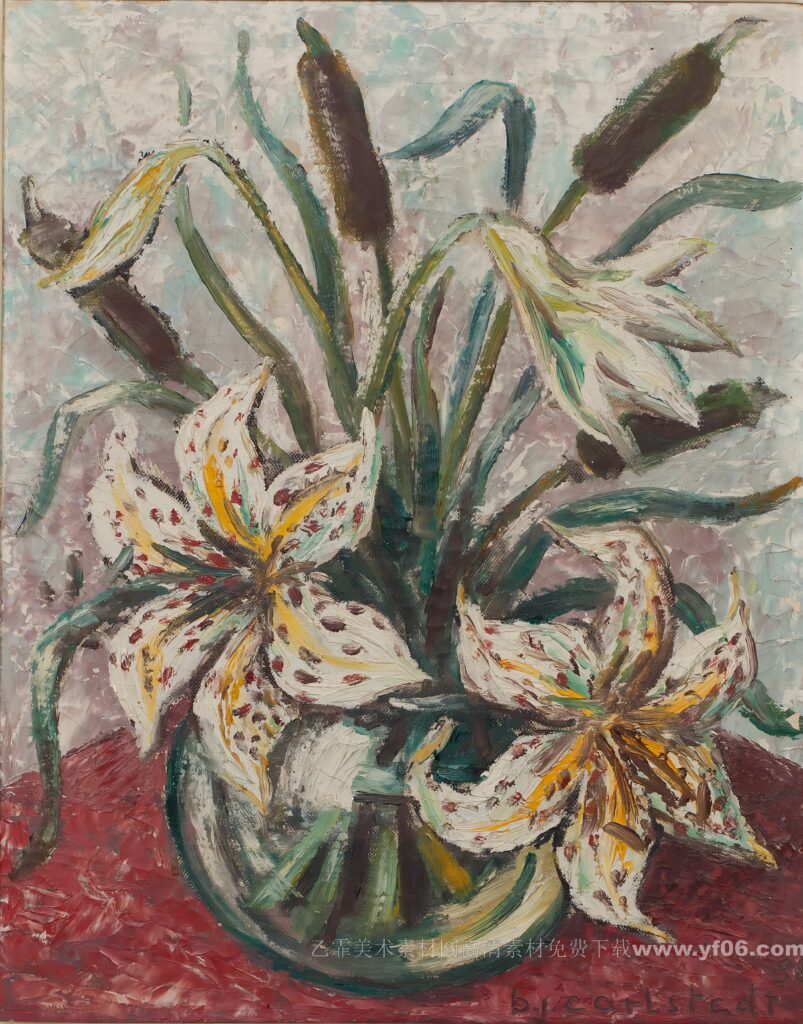 5p伯格·卡尔斯泰特油画装饰画高清打印素材图下载二-乙霏美术素材网