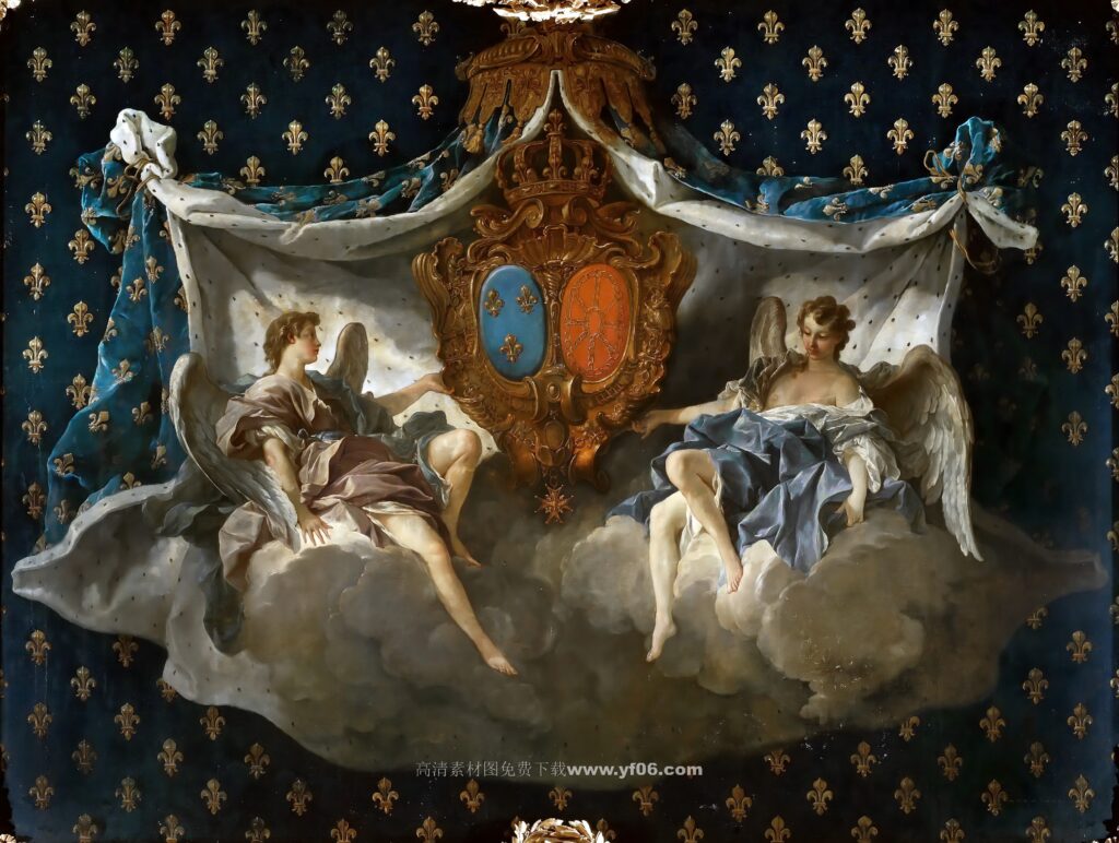 弗朗索瓦·布歇高清油画素材免费下载——人物13-乙霏美术素材网