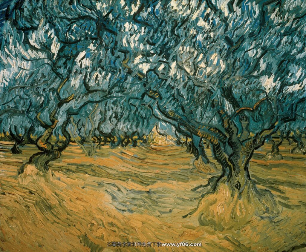 129 梵高 Olive Trees3