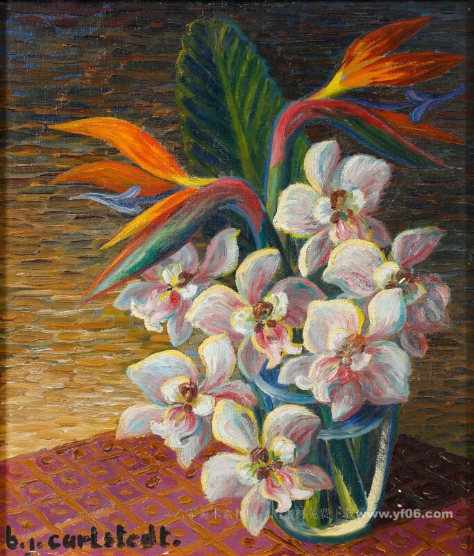 5p伯格·卡尔斯泰特油画装饰画高清打印素材图下载三-乙霏美术素材网