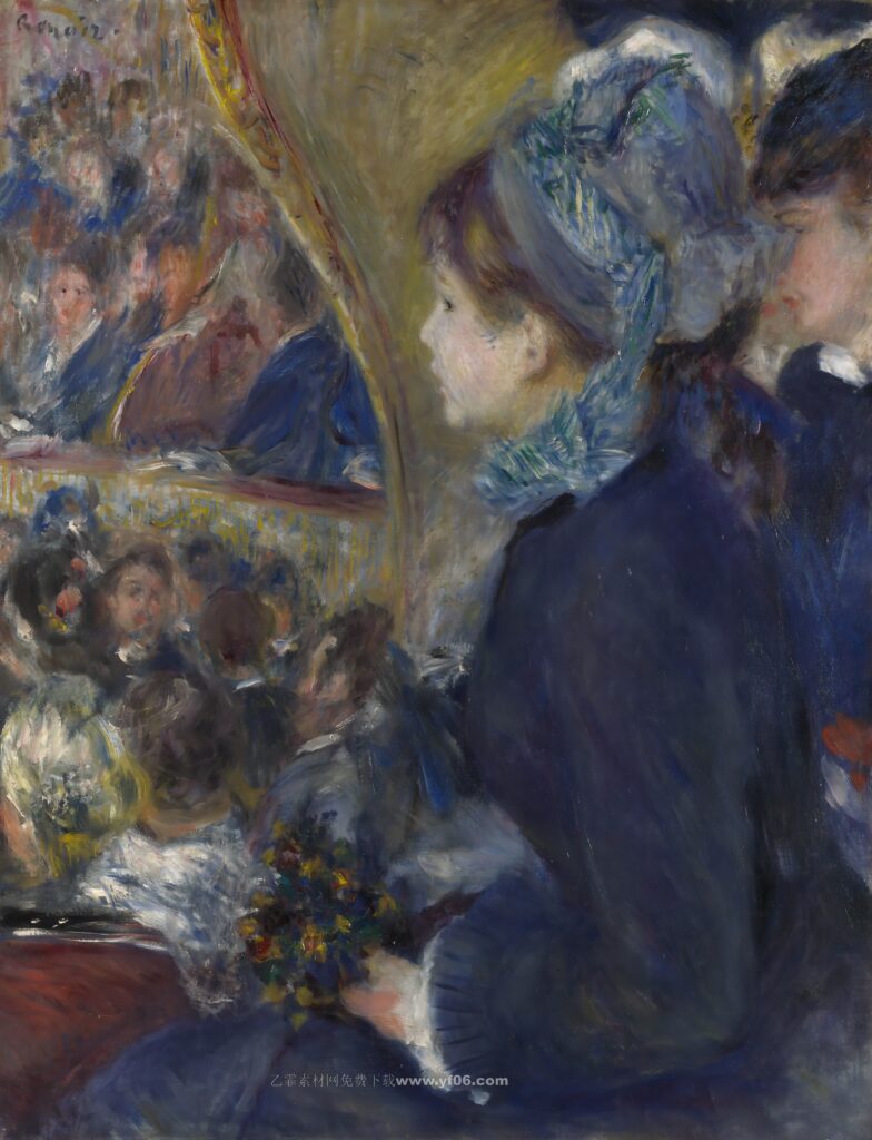 165 雷诺阿 Auguste Renoir -At the Theatre_035559