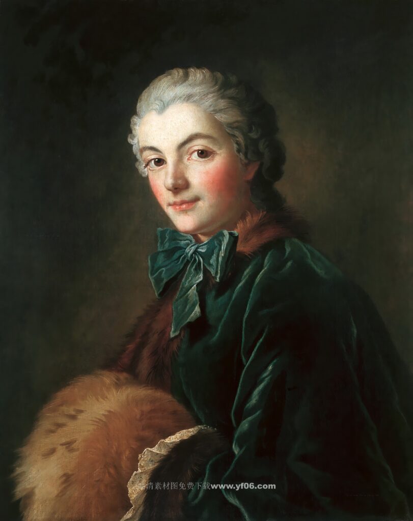弗朗索瓦·布歇高清油画素材免费下载——人物12-乙霏美术素材网