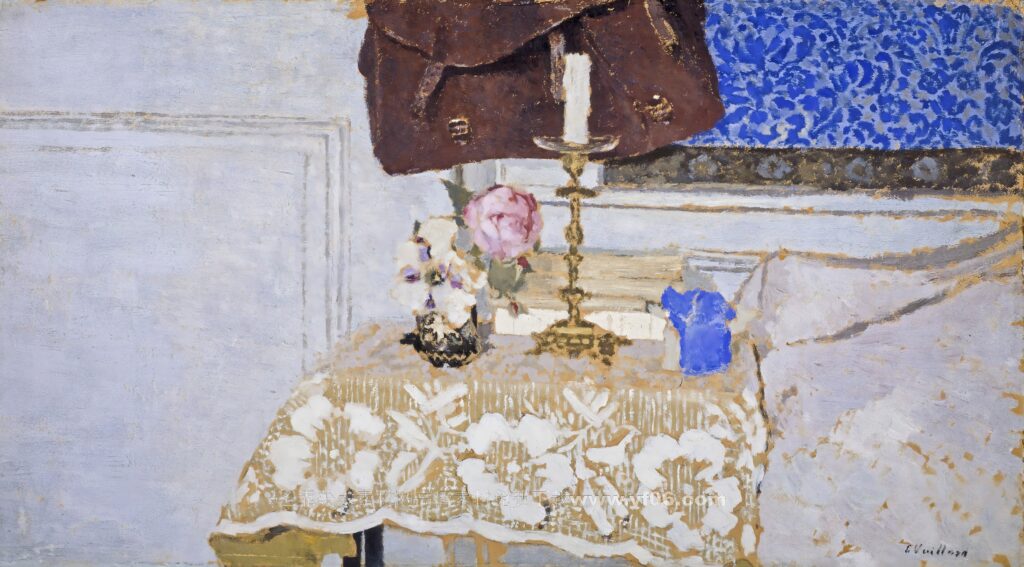 232Edouard_Vuillard-Nature morte au bougeoir_015626
