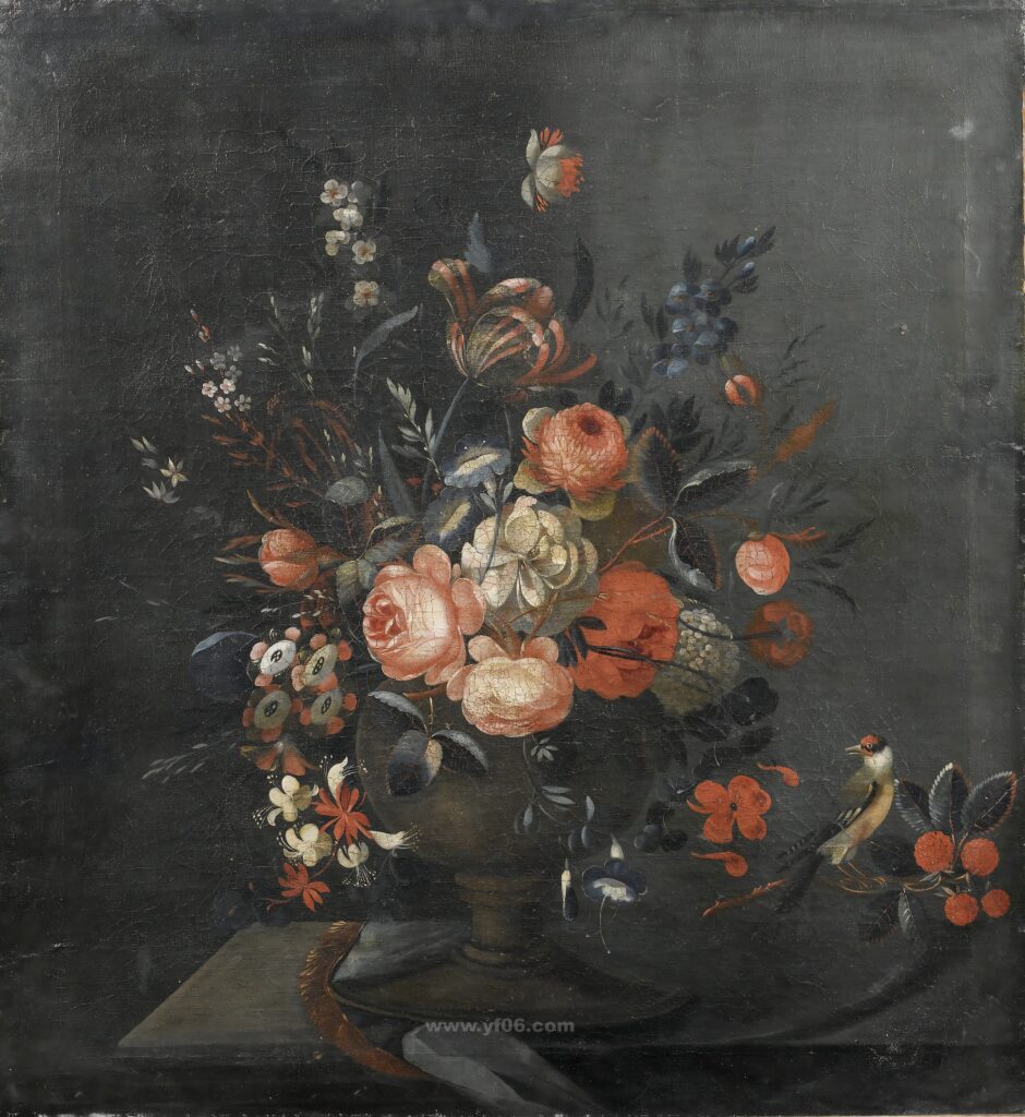 10p古典鲜花静物油画合集十八-乙霏美术素材网