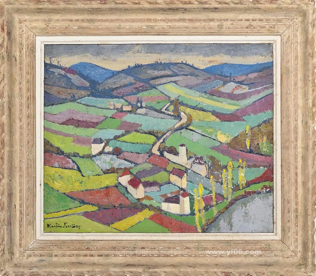 5p雅克·马丁·费里雷斯油画装饰画高清打印素材图下载风景二-乙霏美术素材网