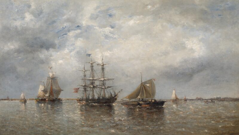 10p风景油画装饰画高清打印图下载六-乙霏美术素材网