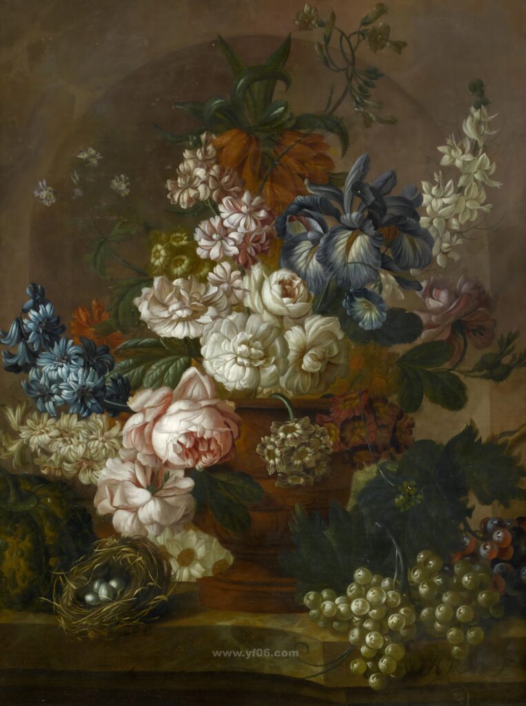 10p古典鲜花静物油画合集二十二-乙霏美术素材网