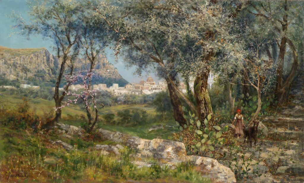 10p风景油画装饰画高清打印图下载七-乙霏美术素材网