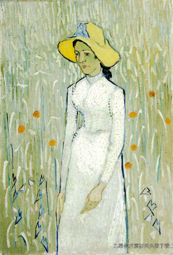368 梵高 Girl in White