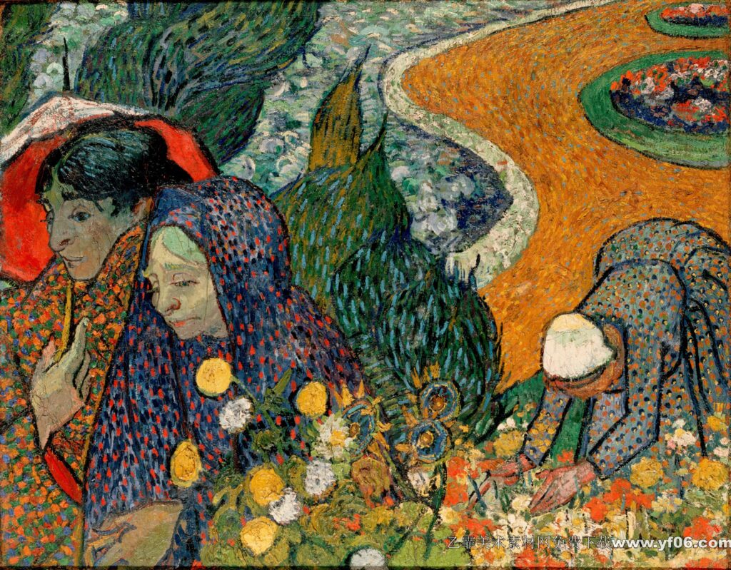 369 梵高 Gogh,_Vincent_van_-_Memory_of_the_Garden_at_Etten_(Ladies_of_Arles)