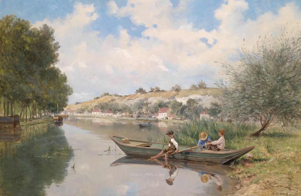 10p风景油画装饰画高清打印图下载八-乙霏美术素材网