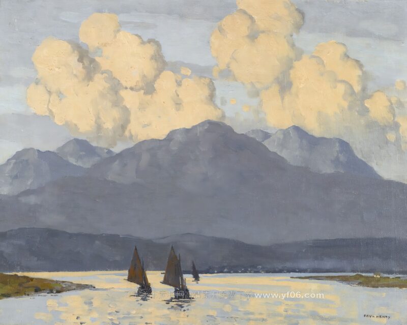 4p保罗·亨利油画装饰画高清打印素材下载二-乙霏美术素材网