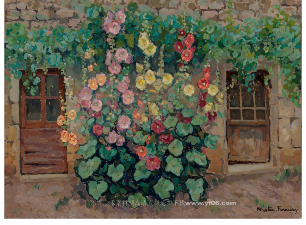 5p雅克·马丁·费里雷斯油画装饰画高清打印素材图下载风景三-乙霏美术素材网