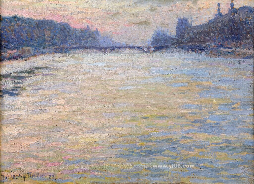 5p雅克·马丁·费里雷斯油画装饰画高清打印素材图下载风景一-乙霏美术素材网