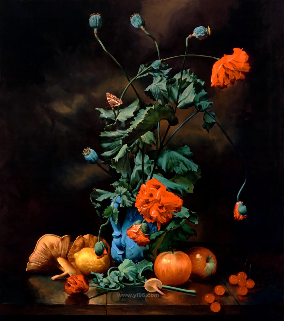 10p古典鲜花静物油画合集三十-乙霏美术素材网