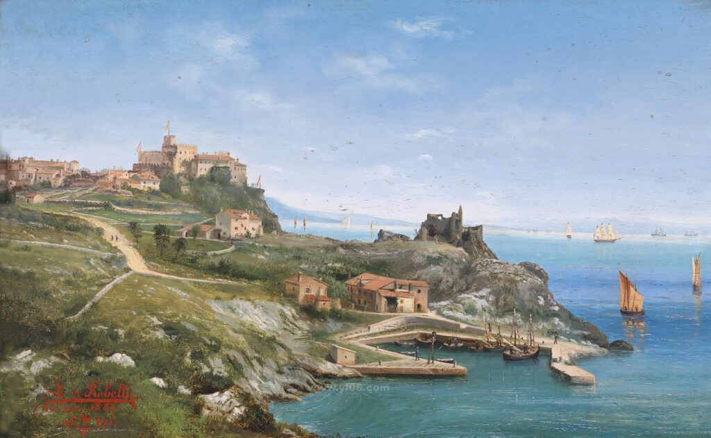 10p风景油画装饰画高清打印图下载十二-乙霏美术素材网