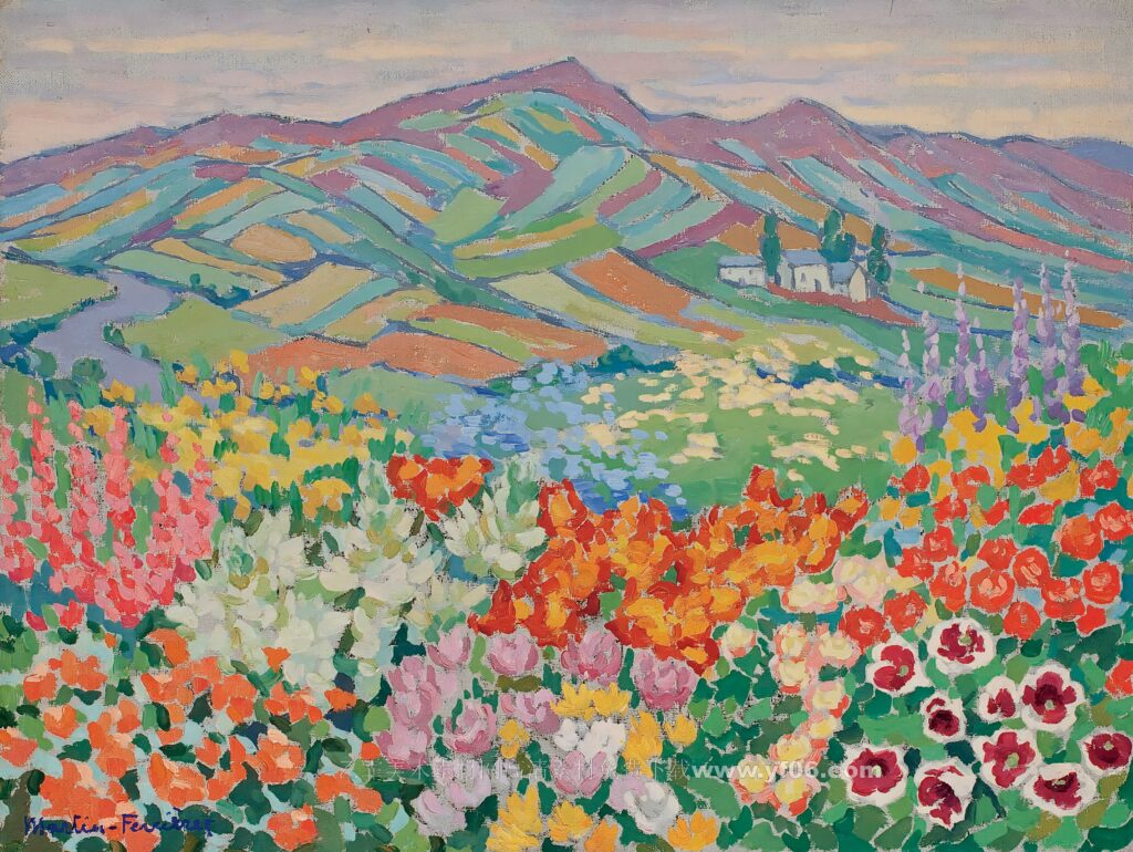 5p雅克·马丁·费里雷斯油画装饰画高清打印素材图下载风景三-乙霏美术素材网