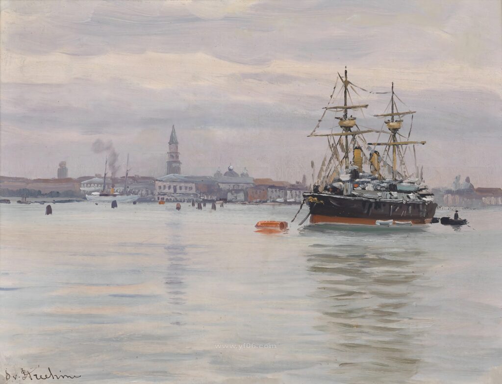 10p风景油画装饰画高清打印图下载十四-乙霏美术素材网