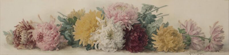 10p古典鲜花静物油画合集四十-乙霏美术素材网